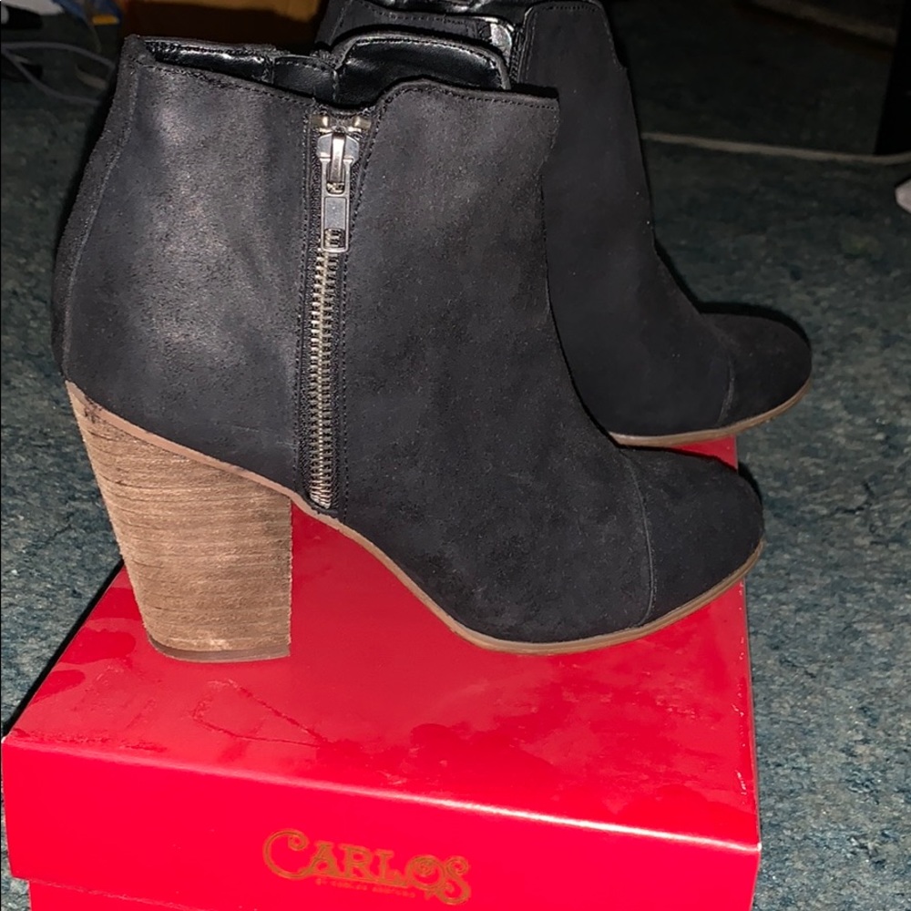 Black booties